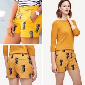 Ann Taylor Devin City pineapple short